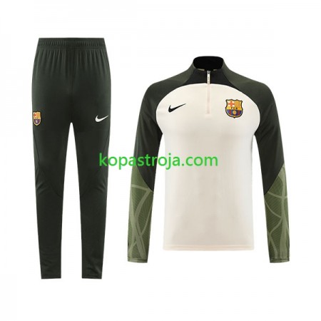 FC Barcelona Tränings Sweatshirtställ Vit 2023/24